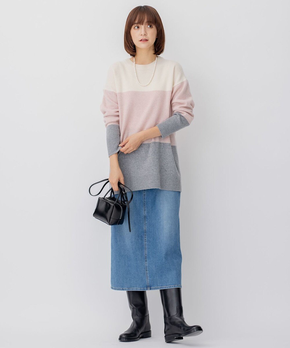 23区 【CLASSY.1月号掲載】YAHKI SOFT W FACE クロス ボディ バッグ 