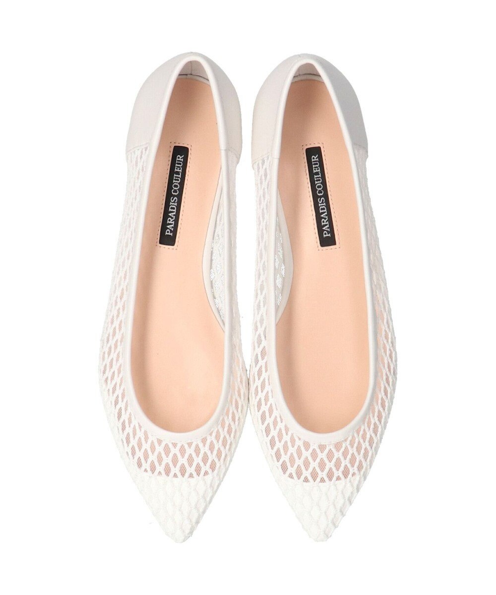 Bridget Birkin 【PARADIS COULEUR】チュールネットレイヤードパンプス 