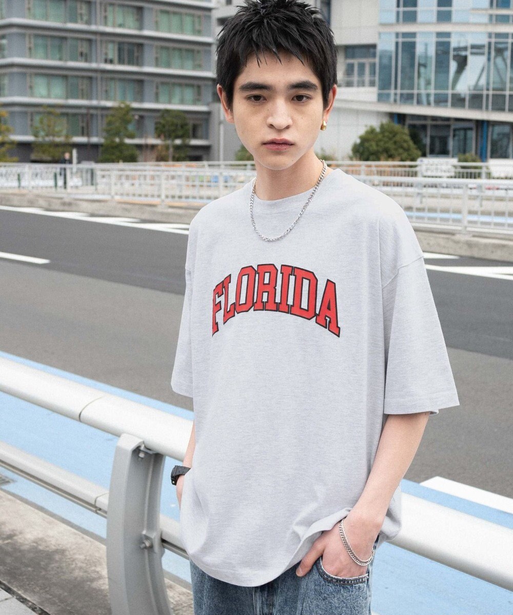 WEGO 【ユニセックス着用ITEM】アクセ付きグラフィックT（SS） 