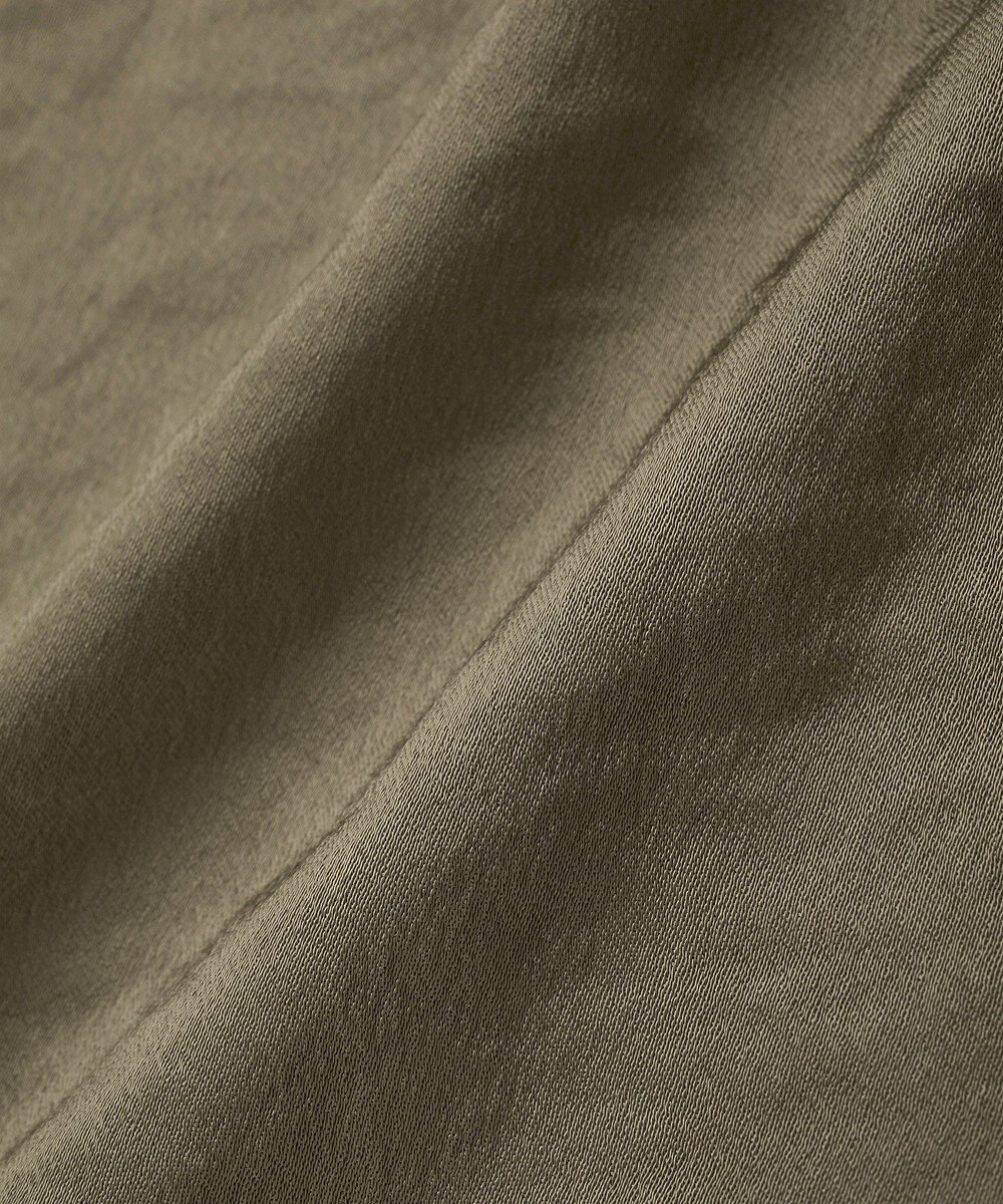 YECCA VECCA ヴィンテージサテンシャツワンピース 