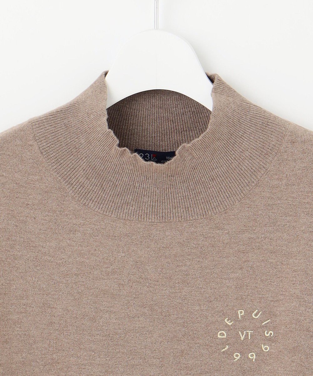 23区GOLF 【WOMEN/EC限定】カラーブロック モックニット 