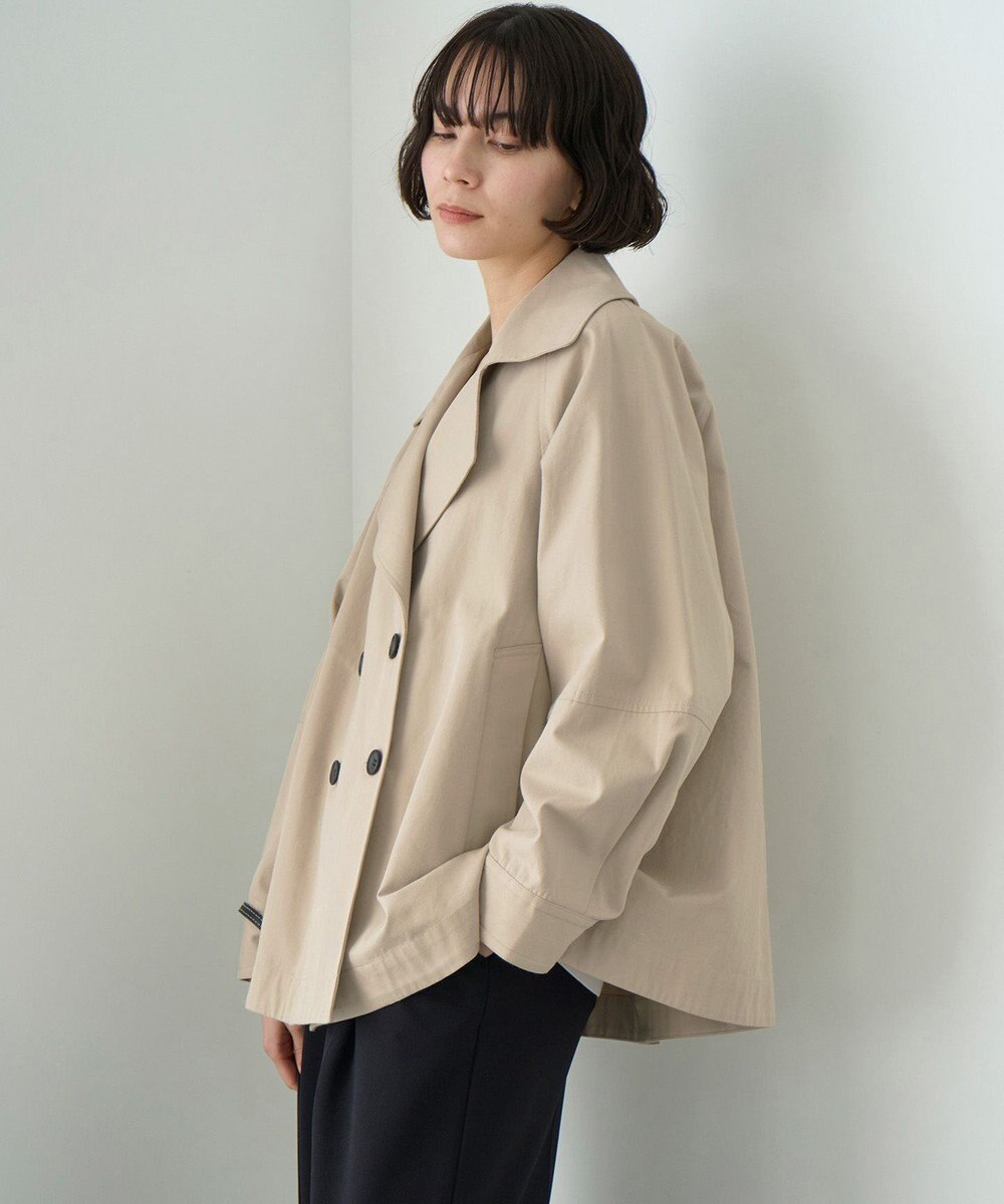 UNFILO ショートトレンチコート 