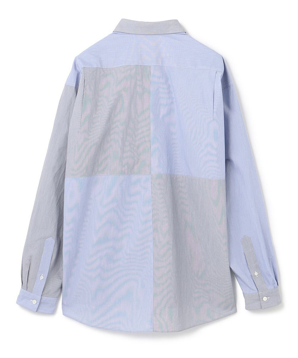 JOSEPH HOMME コットンナイロンブロック　シャツ 