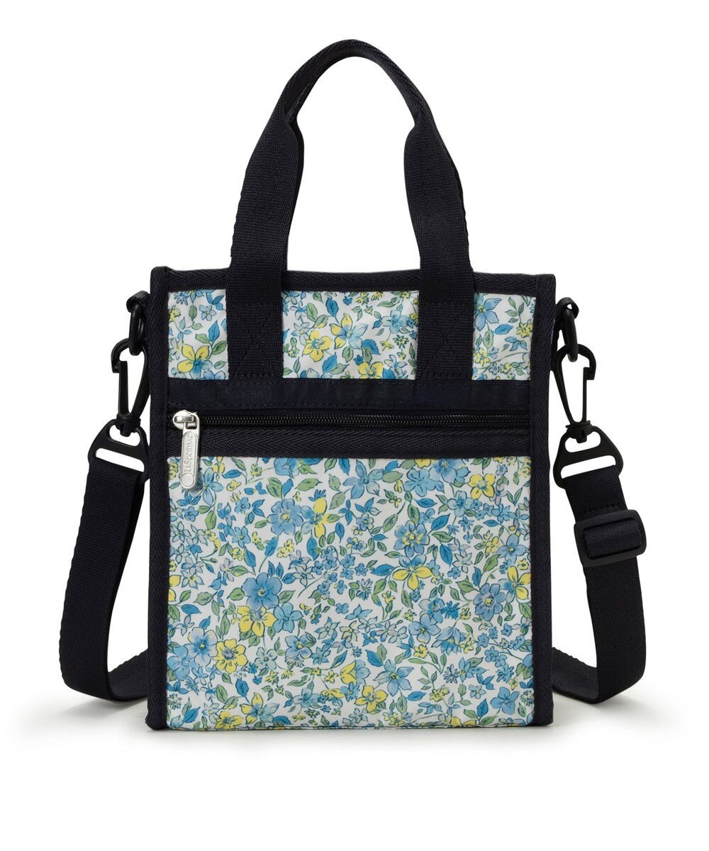 LeSportsac MINI N/S TOTE/タペストリーフラワーブルー 