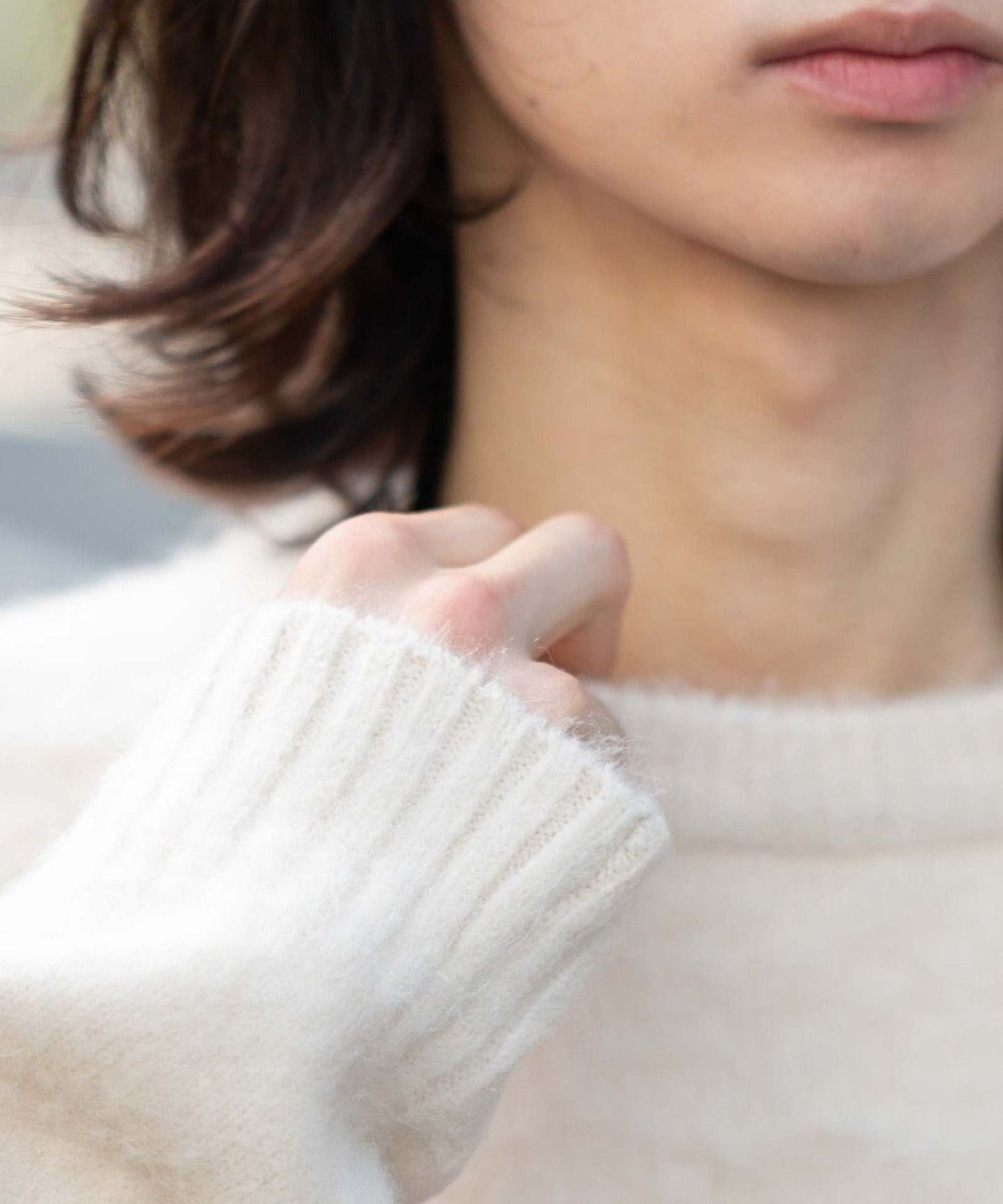 WEGO 【ユニセックス着用ITEM/MLサイズ展開/25年秋冬新作】ファジーグラフィックプルオーバー 