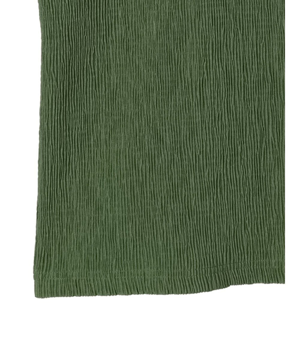 Green Parks BEST PRICE  ５分袖プリーツ加工プルオーバー 