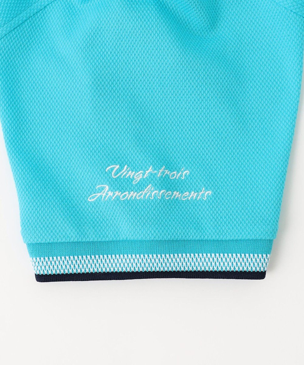 23区GOLF 【MEN】【UVケア/吸水速乾】ハニカムカノコ 半袖ポロシャツ 