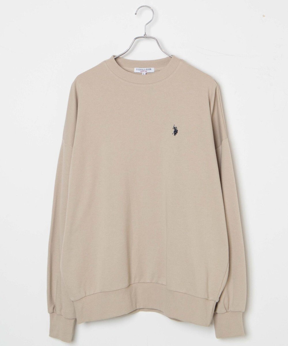WEGO U.S. POLO ASSN.|別注ワンポイントスウェットプルオーバー 