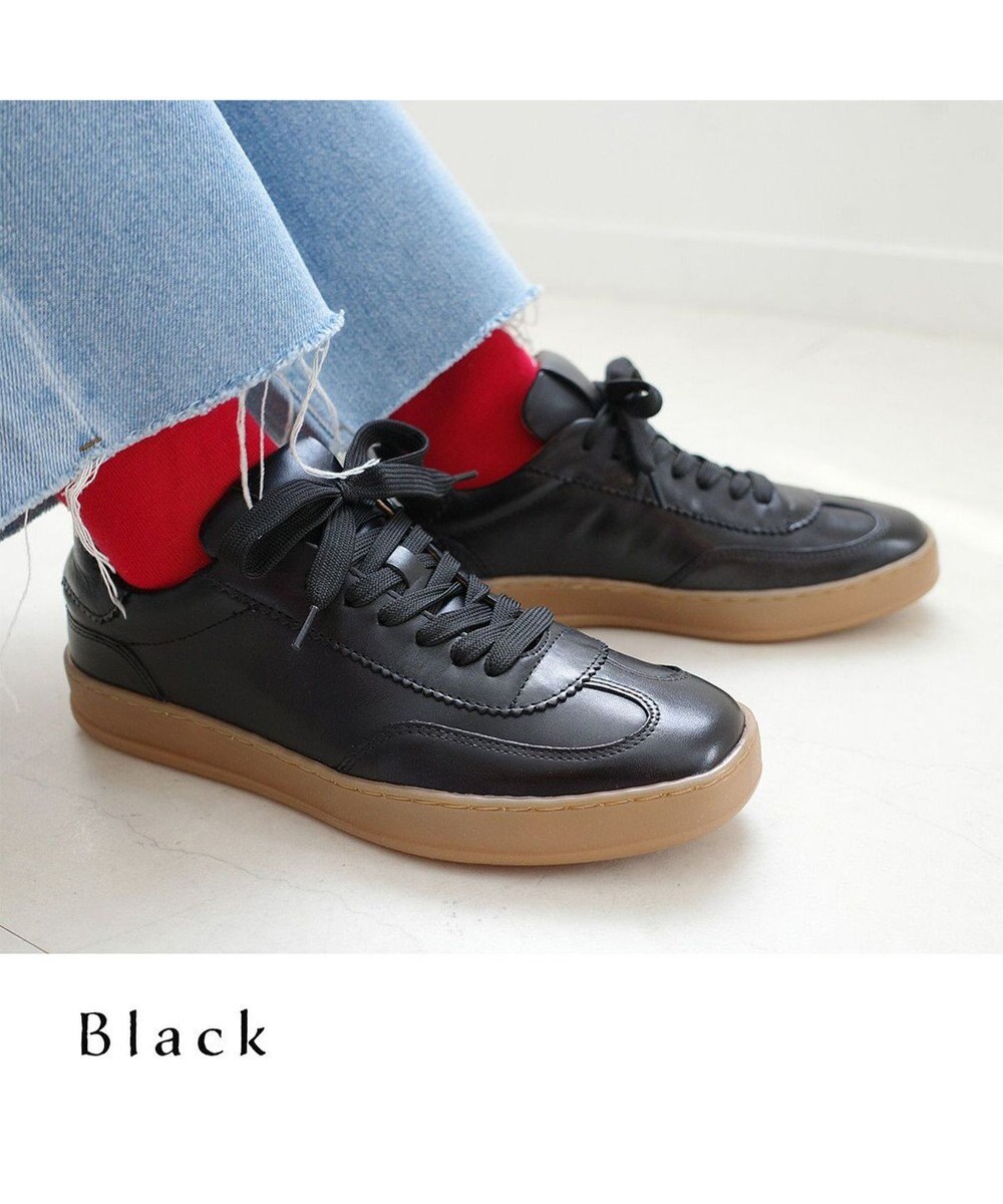 Pointer 本革シンプルスニーカー 