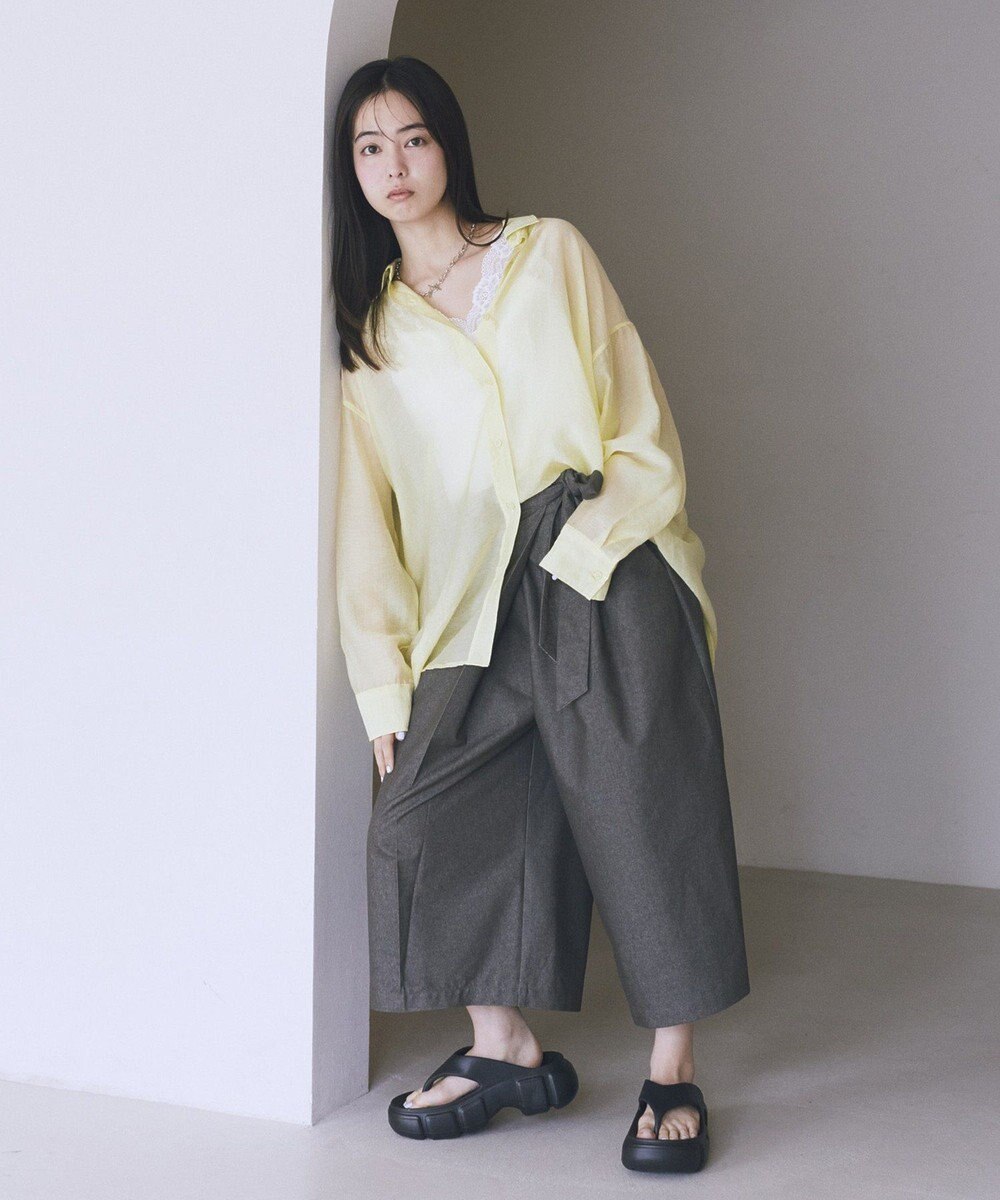 earth music&ecology 前後２ＷＡＹレースタンクトップ 