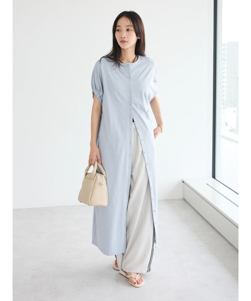 CRAFT STANDARD BOUTIQUE 接触冷感/抗菌防臭/ 前後2WAY半袖ワンピース 