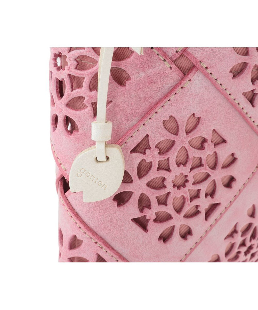 genten フラッターバスケット ショルダーバッグ 