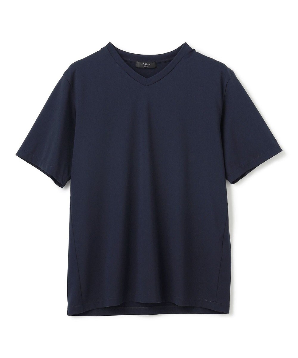 JOSEPH HOMME 【新素材】ハイゲージベアスムース　VネックＴシャツ 