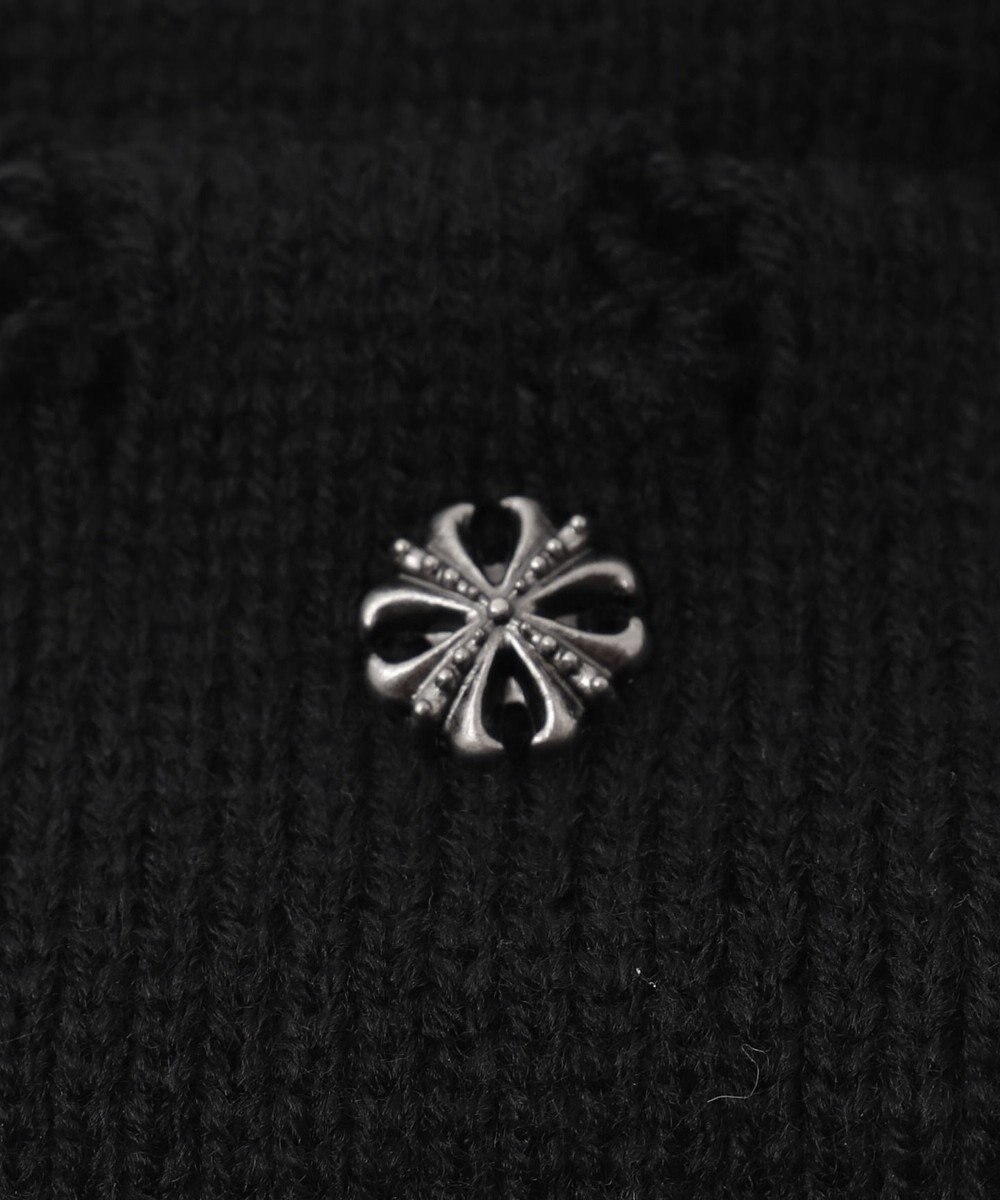 WEGO メタルチャームニットキャップ 