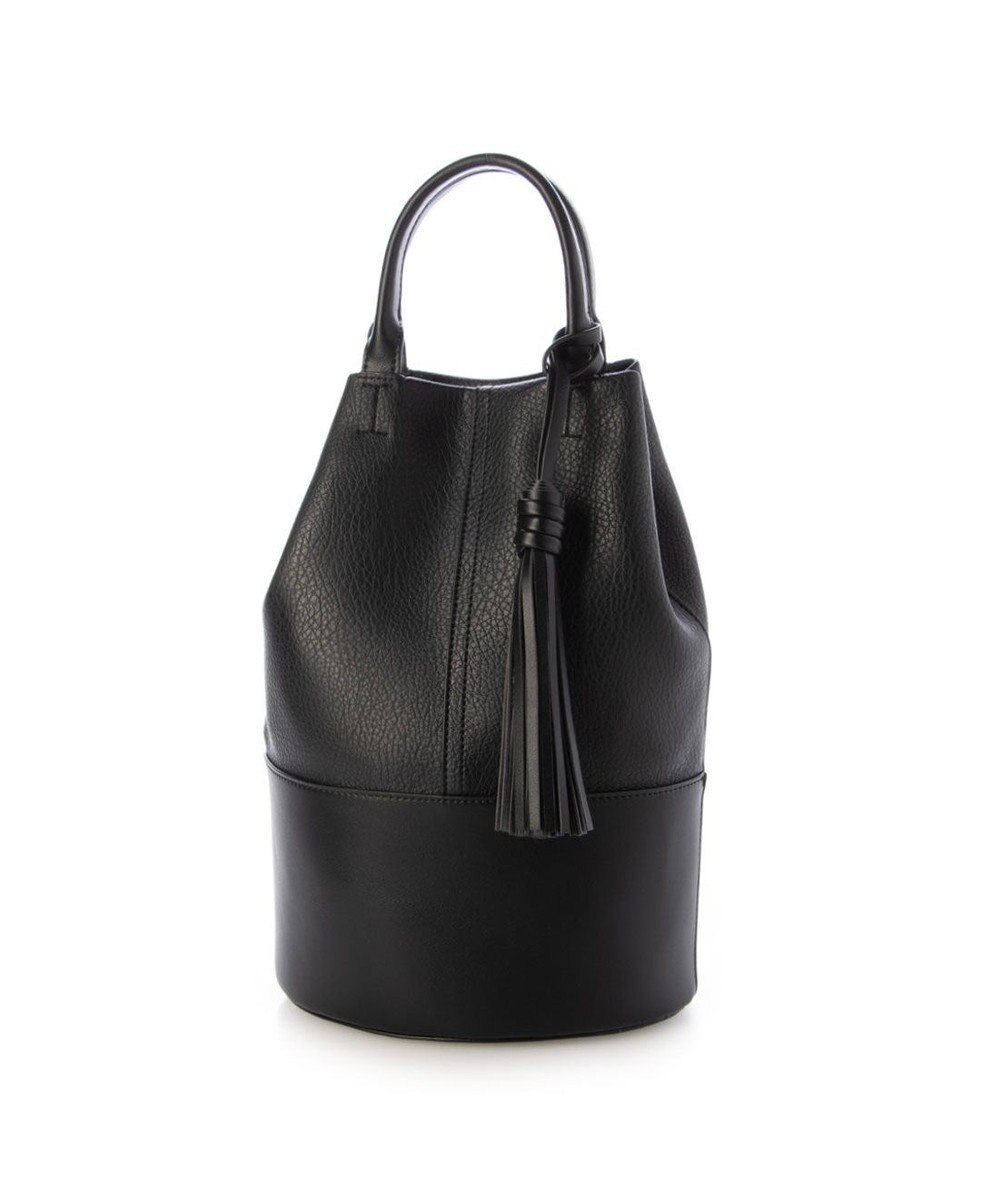 UNBILLION カシュカシュ cachecache / タッセル付きバケツ2wayバッグ 