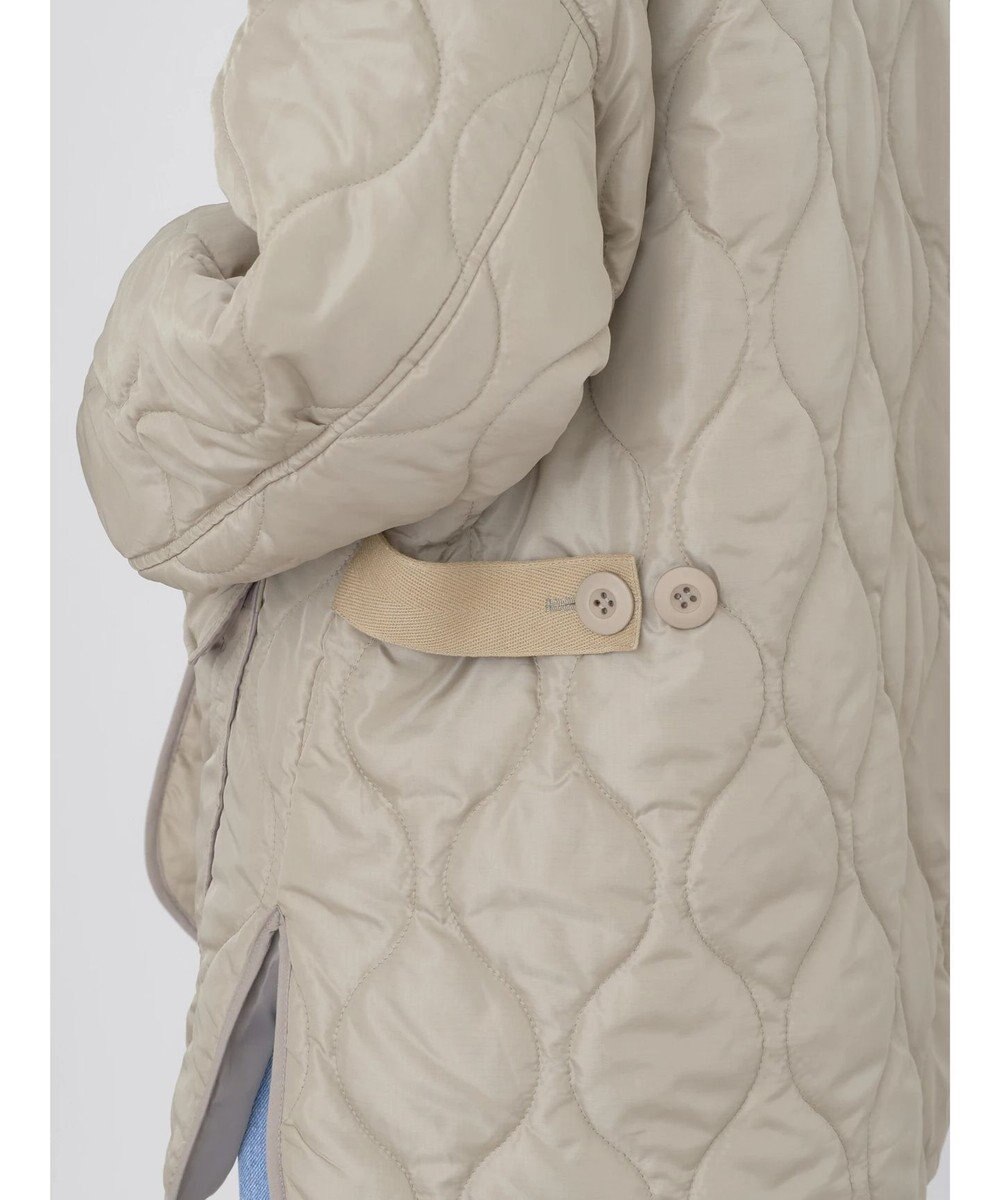 earth music&ecology キルティングハーフブルゾン 