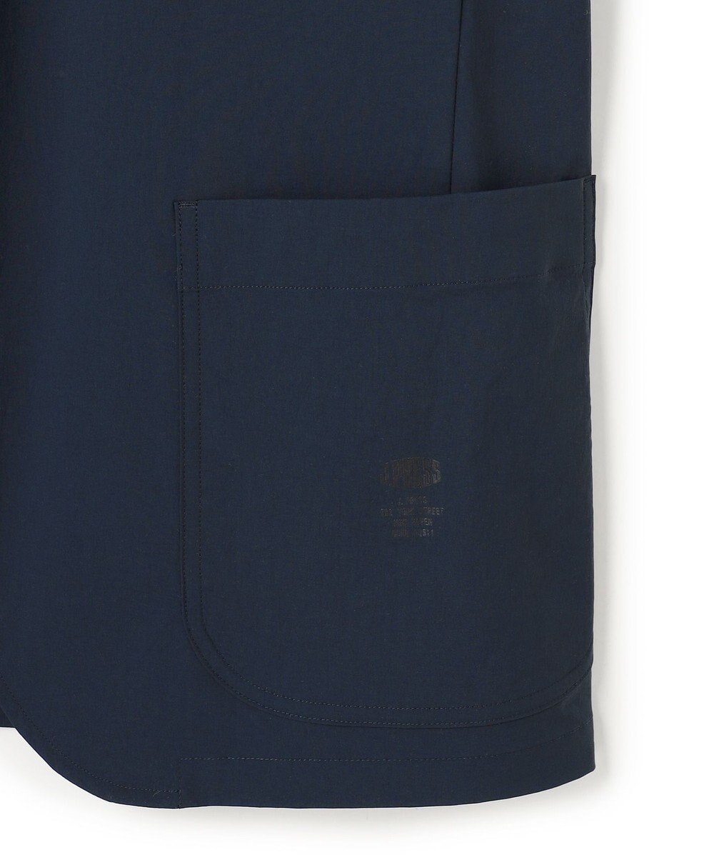 J.PRESS MEN 【J.PRESS ORIGINALS】【UNISEX】Nylon Polyurethane Dray Stretch No Collar Jacket 