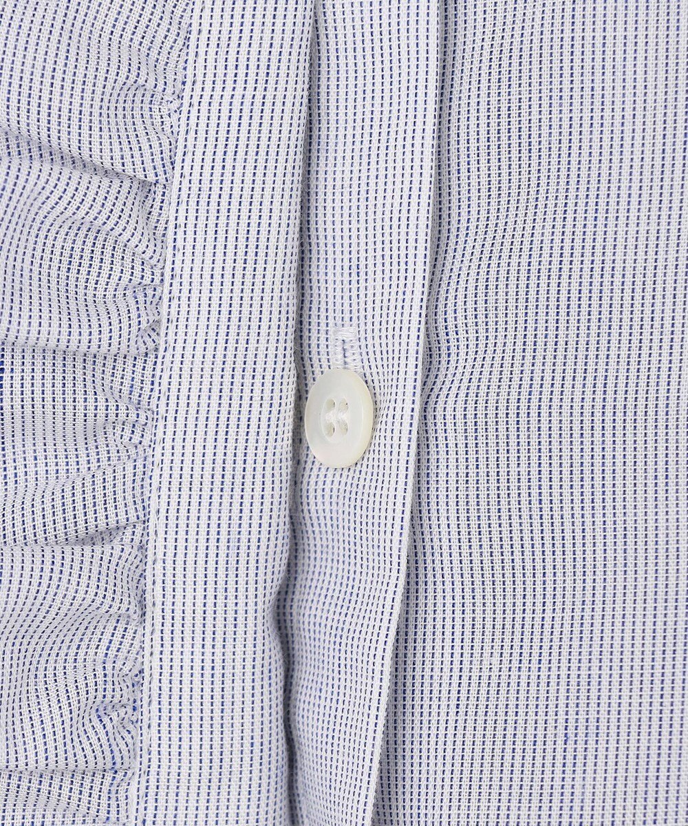 組曲 L 【先行予約】ニューリヨセルシャーティング フロントフリルブラウス 