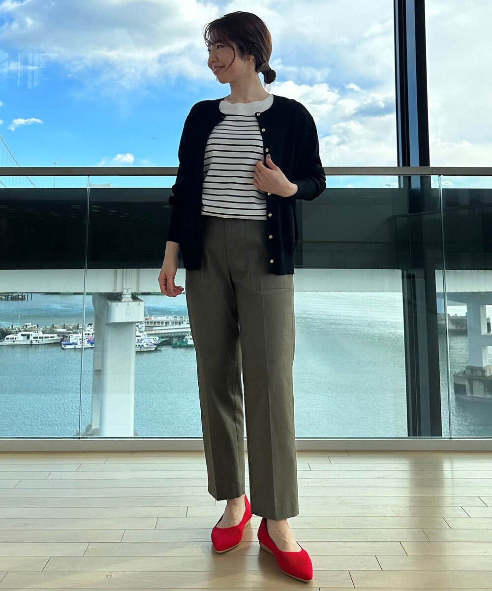 UNFILO 【抗菌防臭】スゴ機能 ニット カーディガン 