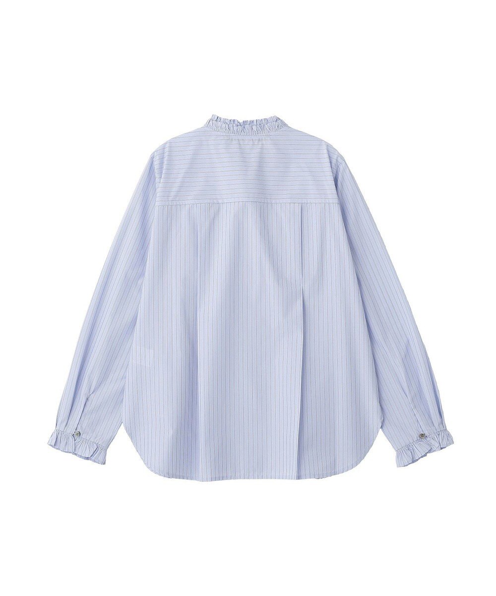 YECCA VECCA イージケアフリルカラーシャツ 