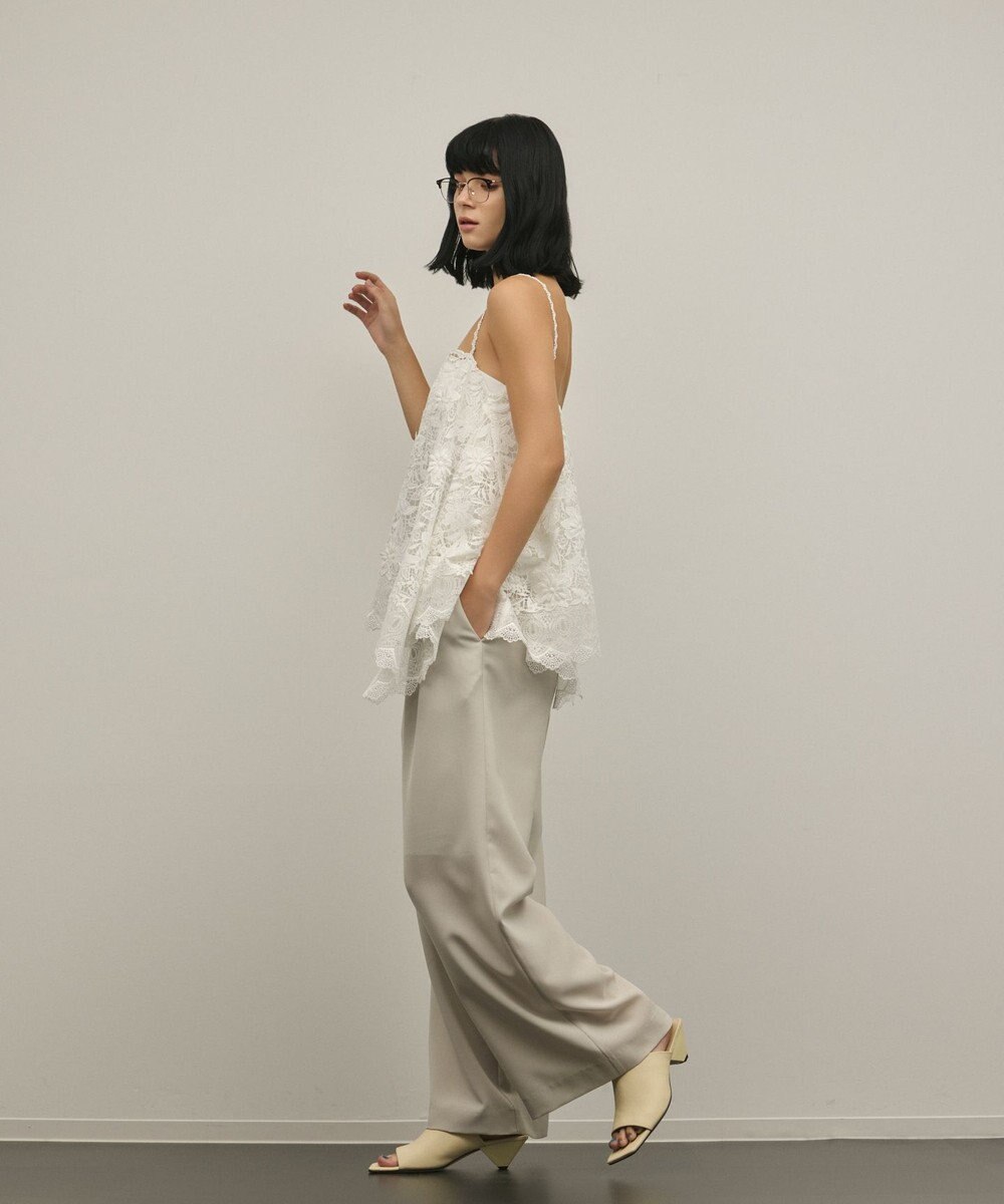 GRACE CONTINENTAL レイヤードイージーパンツ 