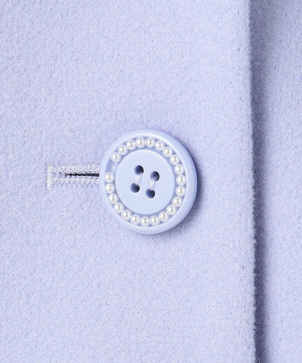 ANY KIDS 【フード取り外し可能】ウールライクコート 