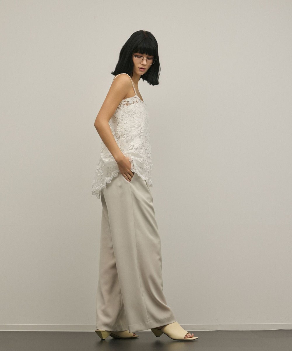 GRACE CONTINENTAL レイヤードイージーパンツ 