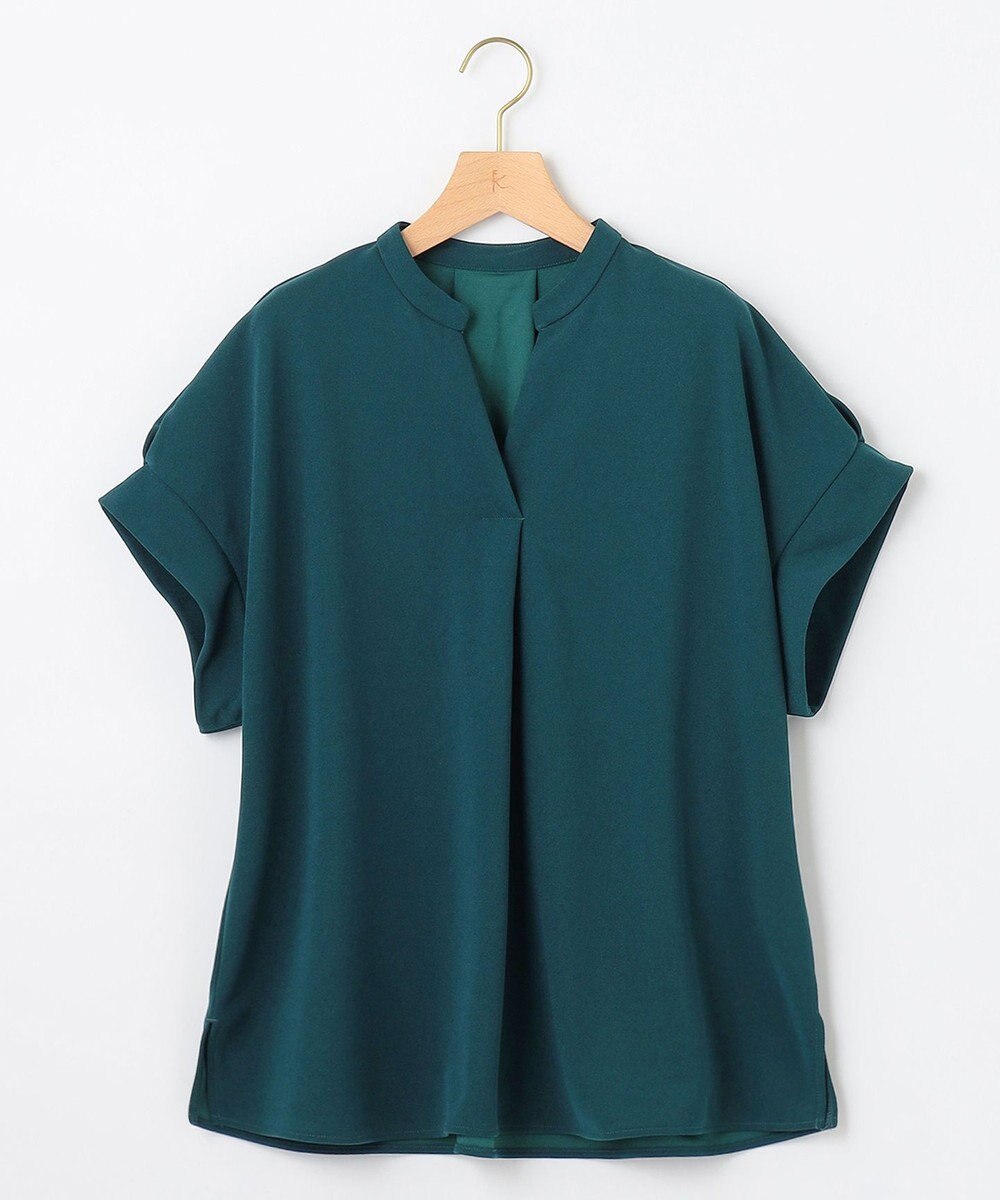 組曲 L 【WEB限定】ライトジョーゼットスキッパー ブラウス 