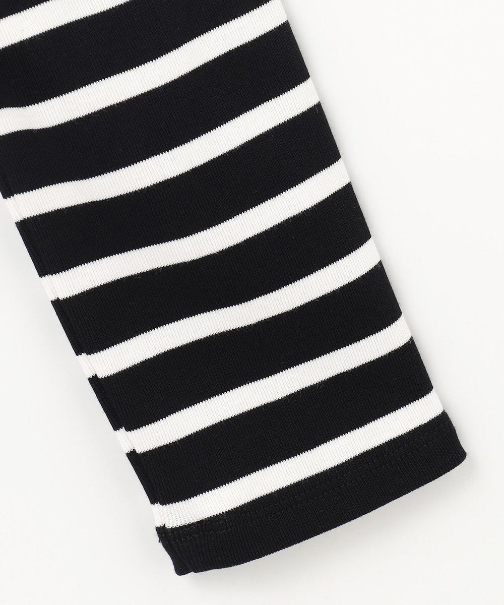 組曲 【ストレッチ・長袖】コットンフライス バスクTシャツ 