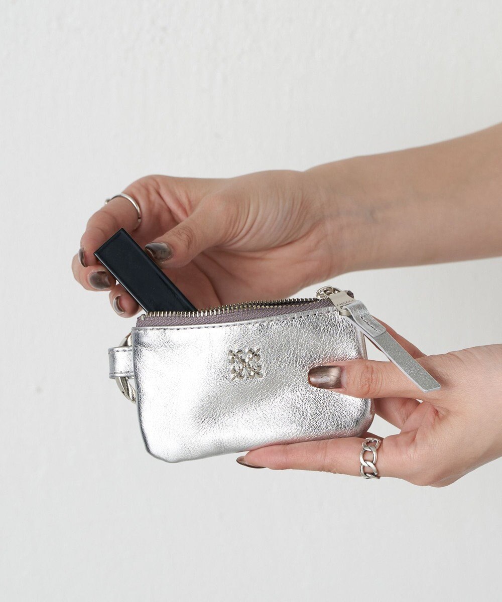 russet カラビナ付き ソフトレザーマルチケース(Z-211) 