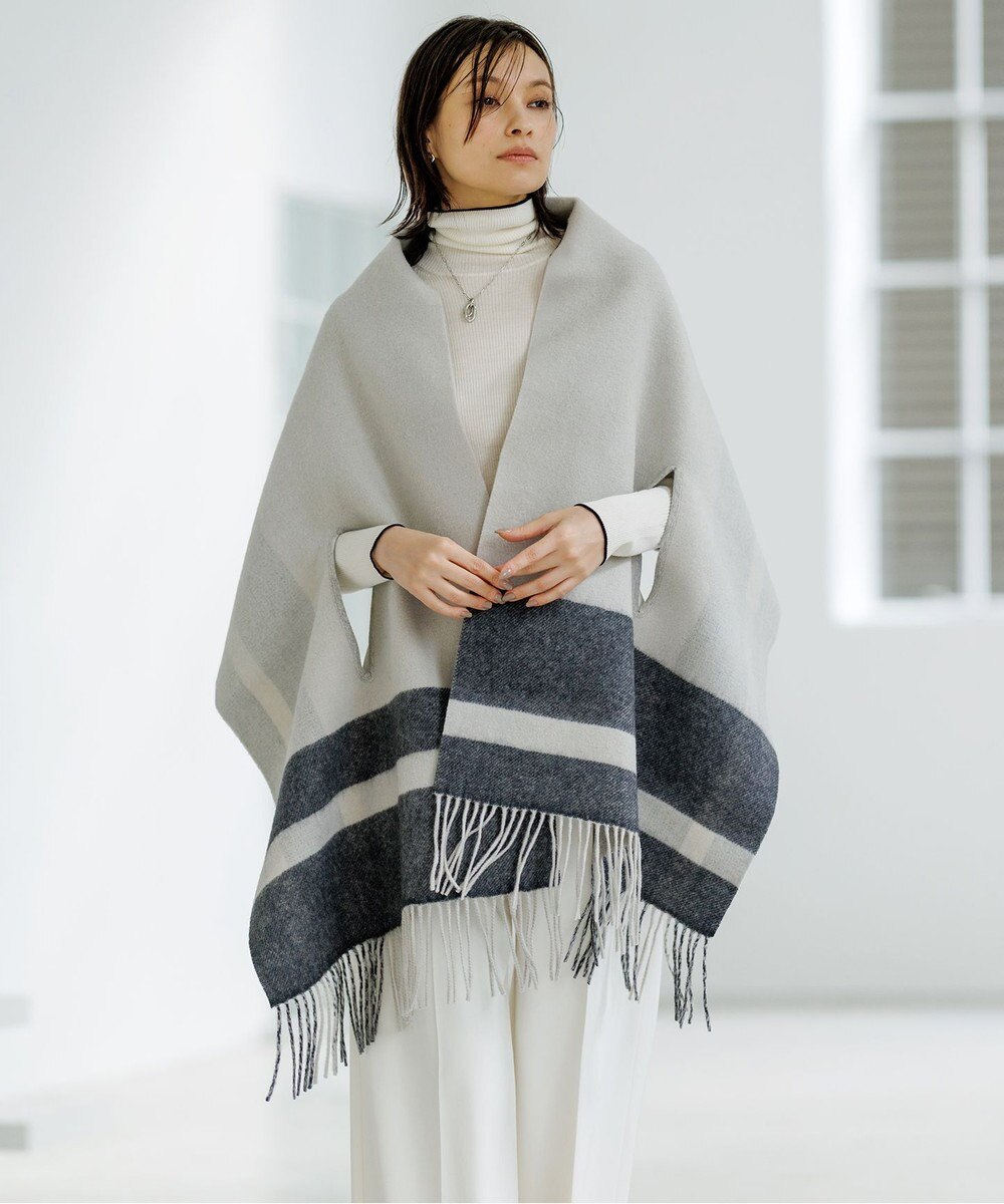 ICB L 【新色追加】エクストラファインメリノリブ タートルネックプルオーバー 