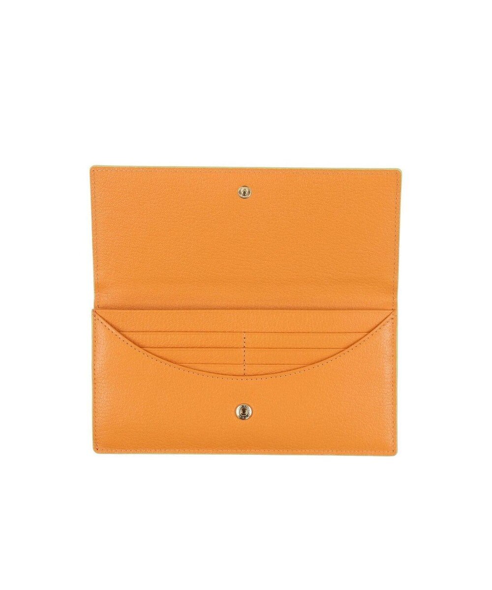 LANVIN en Bleu リム 被せ薄マチ長財布 