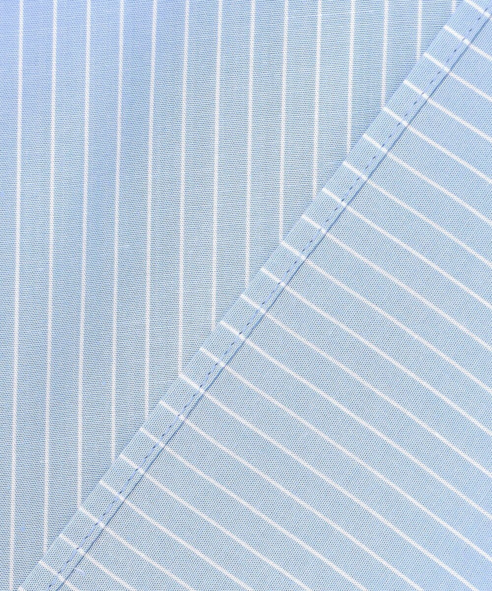 自由区 【着回し力抜群・レイヤードにも】ドレープブロード シャツブラウス 