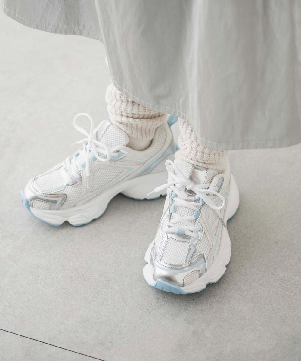 WEGO プリントデザインスニーカー 