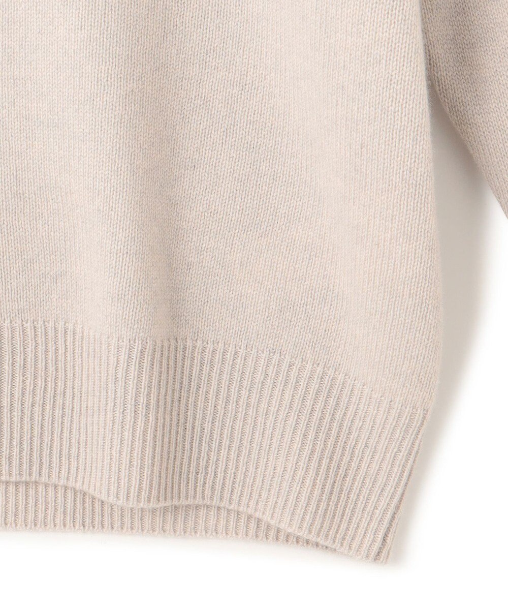 J.PRESS MEN カシミア サドルショルダー クルーネック ニット 