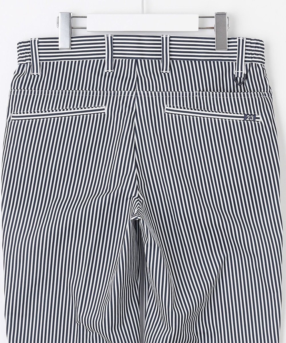 23区GOLF 【MEN】ドライタッチ細ストライプ柄パンツ 
