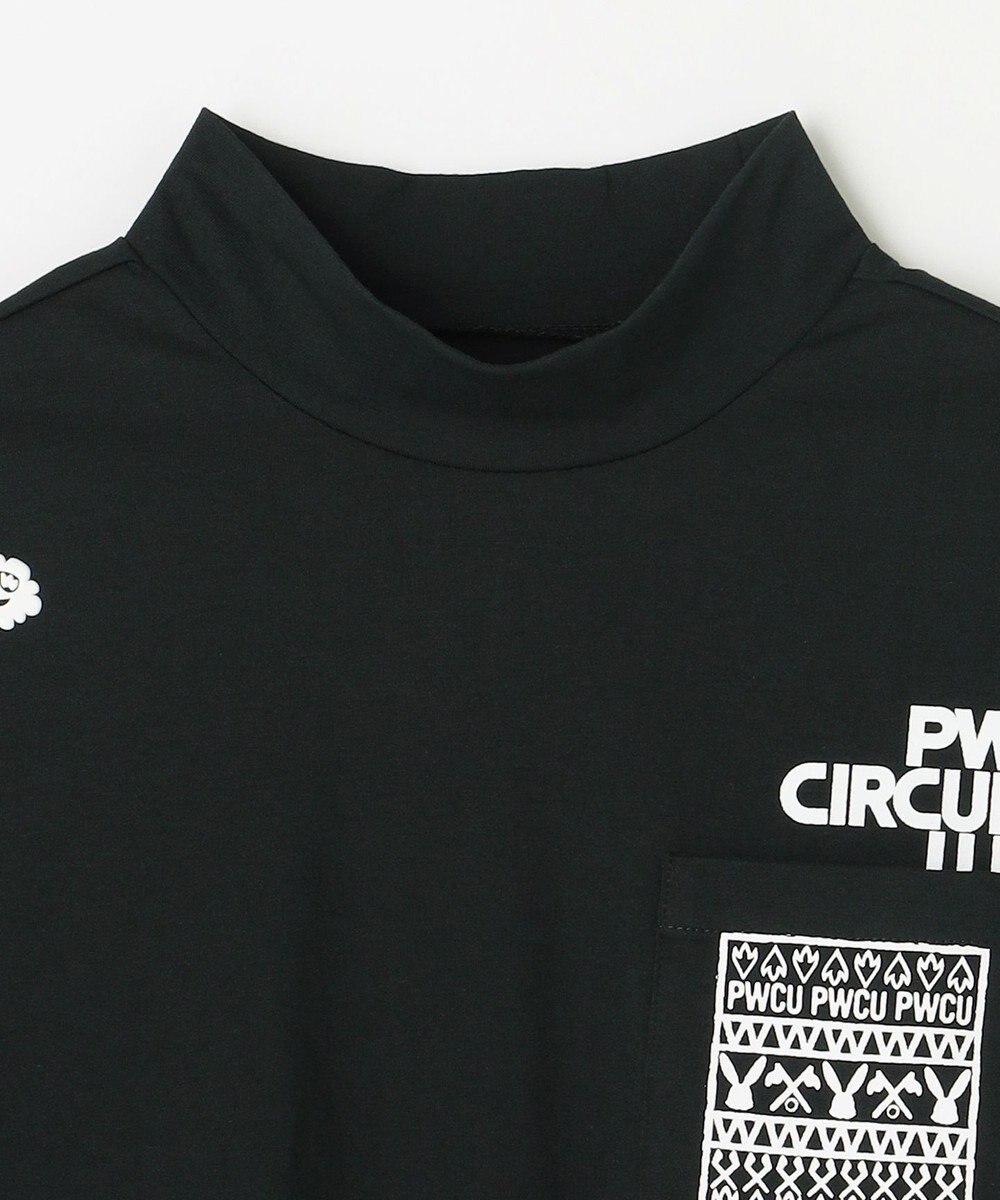 PW CIRCULUS 【吸水速乾 / UV遮蔽率99.5% UVカット / ストレッチ】【MEN】DELFT ロングスリーブモックT ゴルフ 