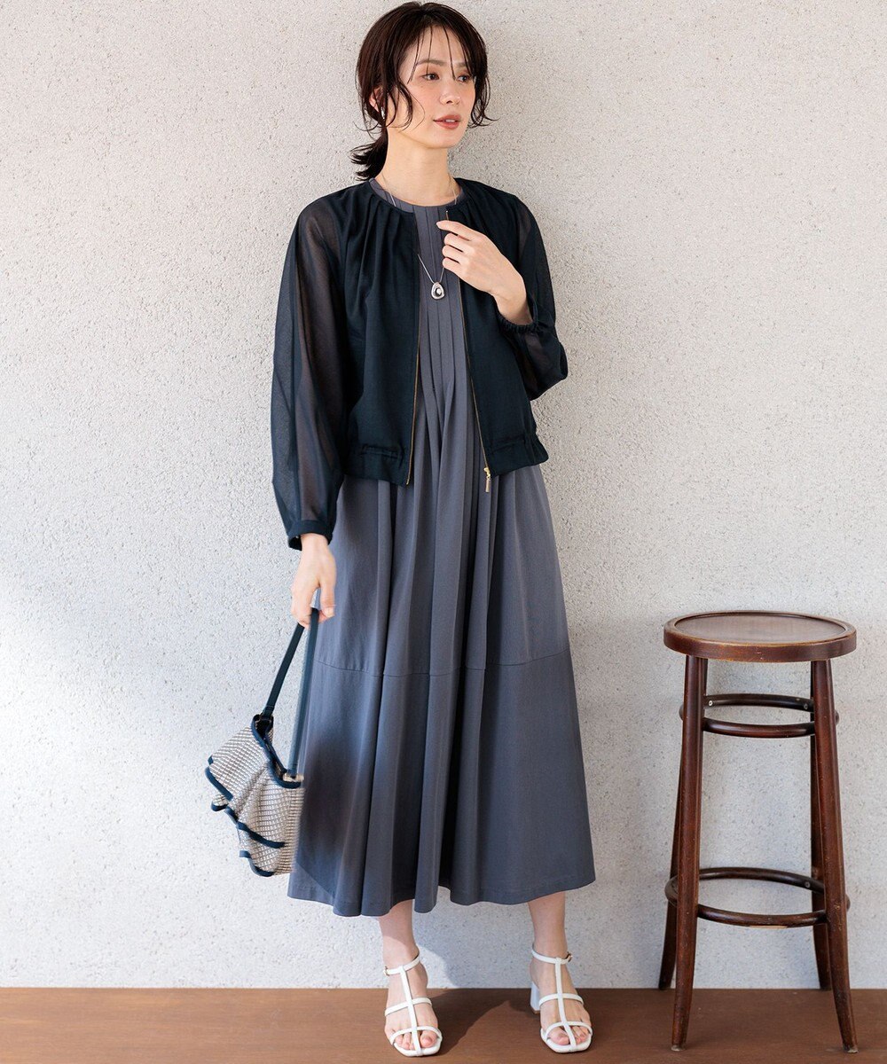 組曲 【先行予約】カラーボイル ブルゾン 