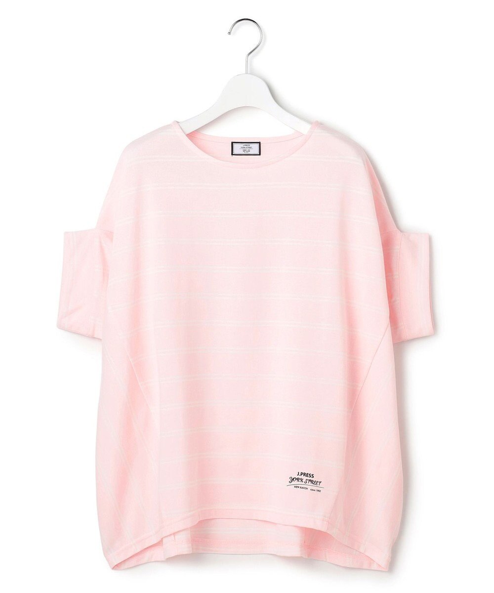 J.PRESS YORK STREET 【WOMEN】バンザイスリーブ ボーダーTシャツ 