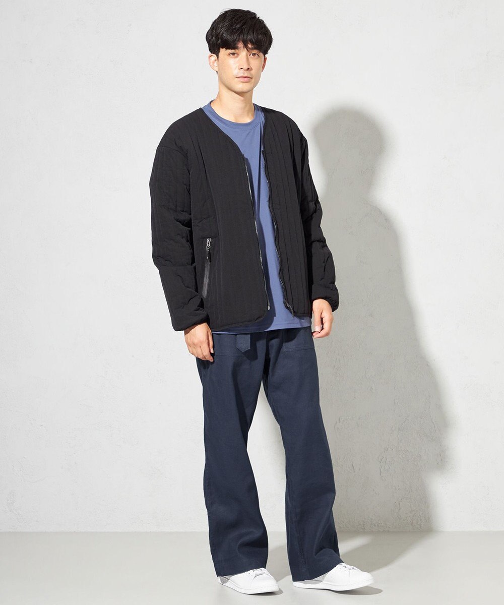 SHARE PARK MENS 【UNISEX】キルティング蓄熱中綿 Ｖカーディガン（L・XLサイズ） 