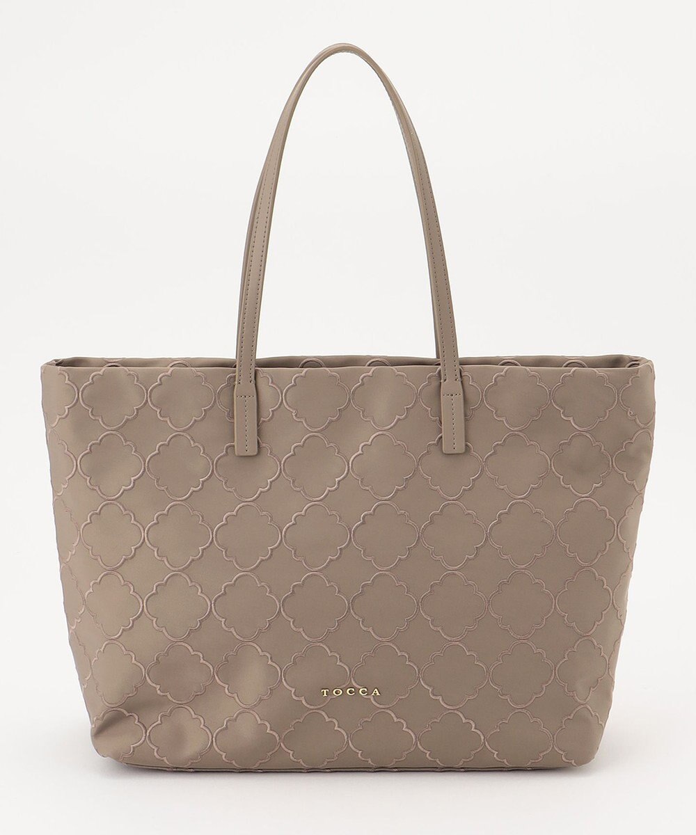 CHECKER CLOVER NYLON TOTE L トートバッグ L / TOCCA | ファッション