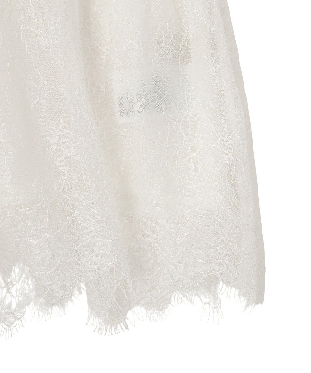 earth music&ecology フリンジレースバックリボンキャミ 