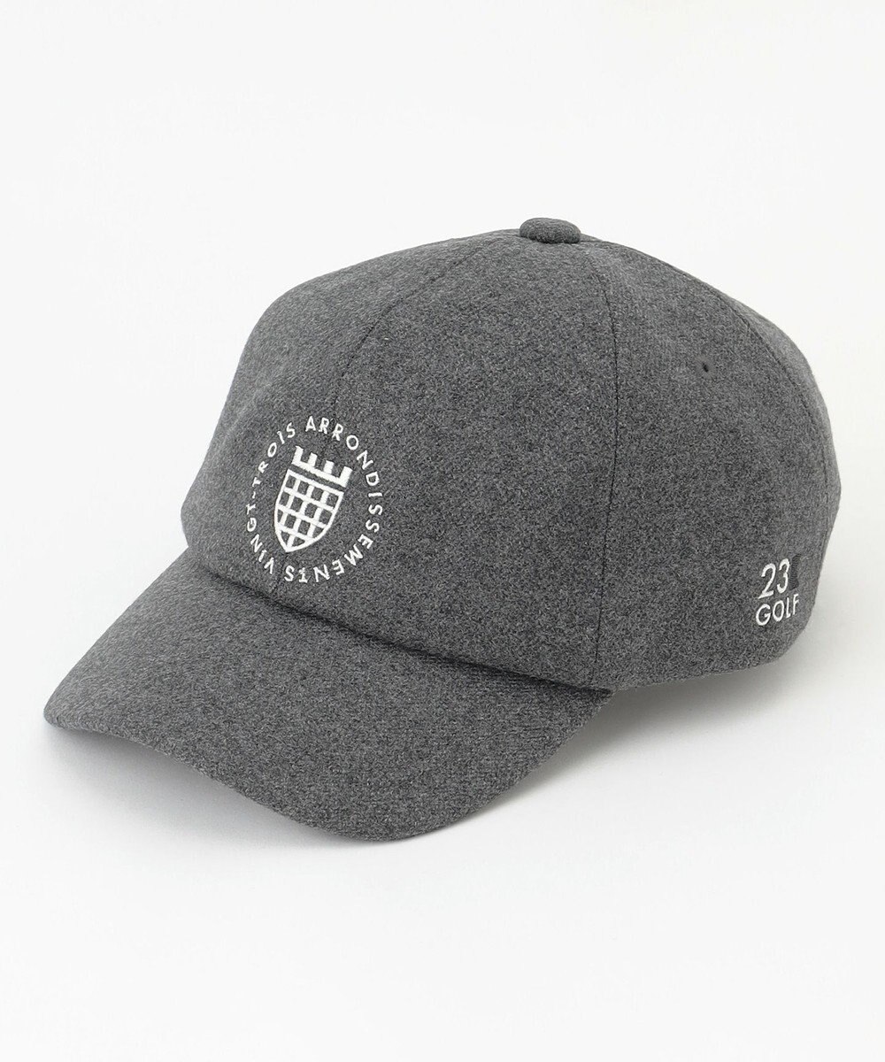 23区GOLF 【UNISEX】起毛キャップ 
