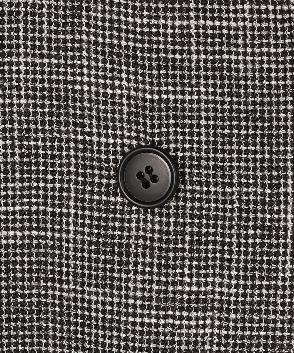 組曲 S 【先行予約】【WEB限定】メランジレノクロス バックペプラムジャケット 