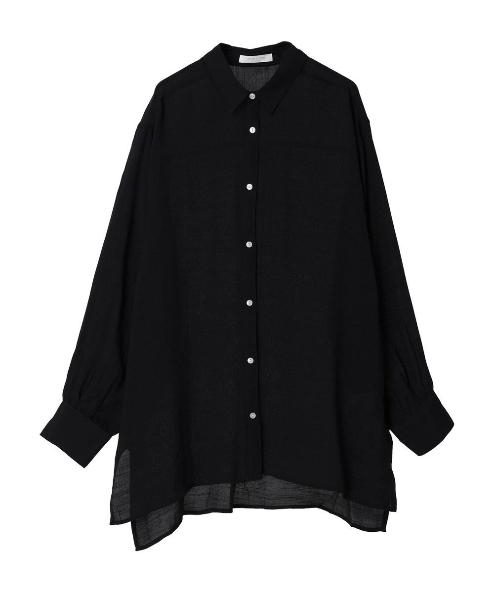 Green Parks ジャガードシアーシャツ 