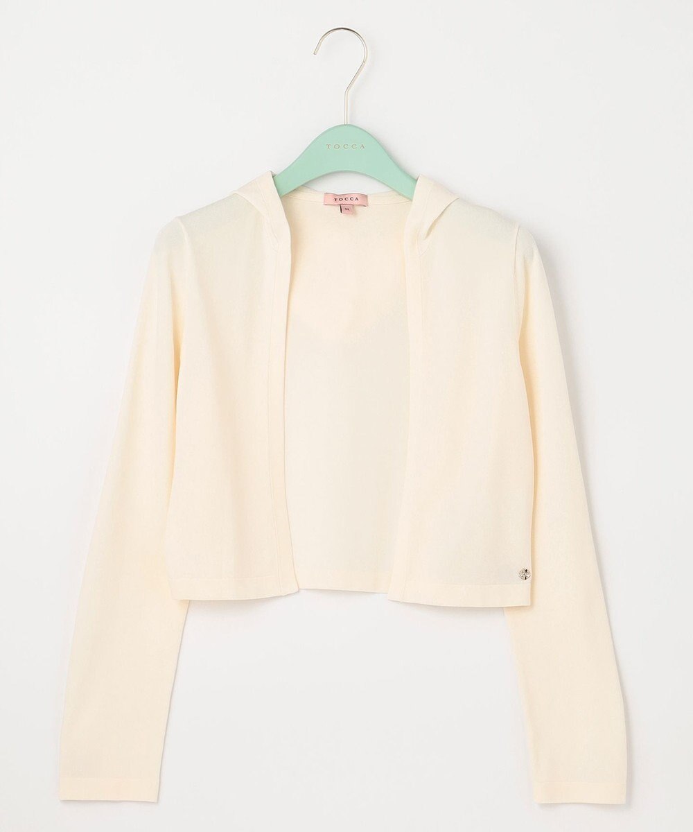 TOCCA 【洗える！】LADY BIRD フーディーボレロ 