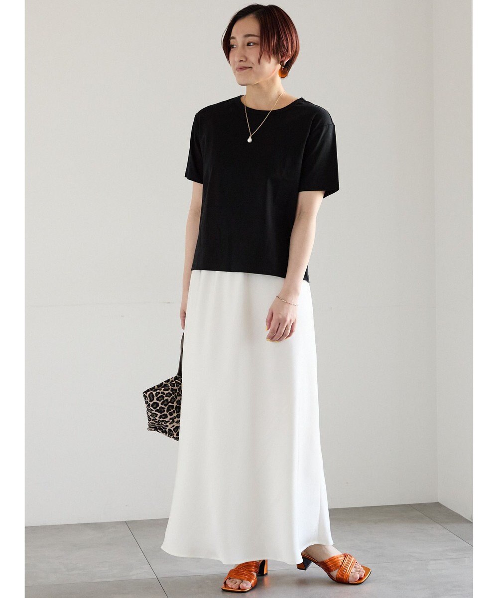 Te chichi ミニマルネックTシャツ 