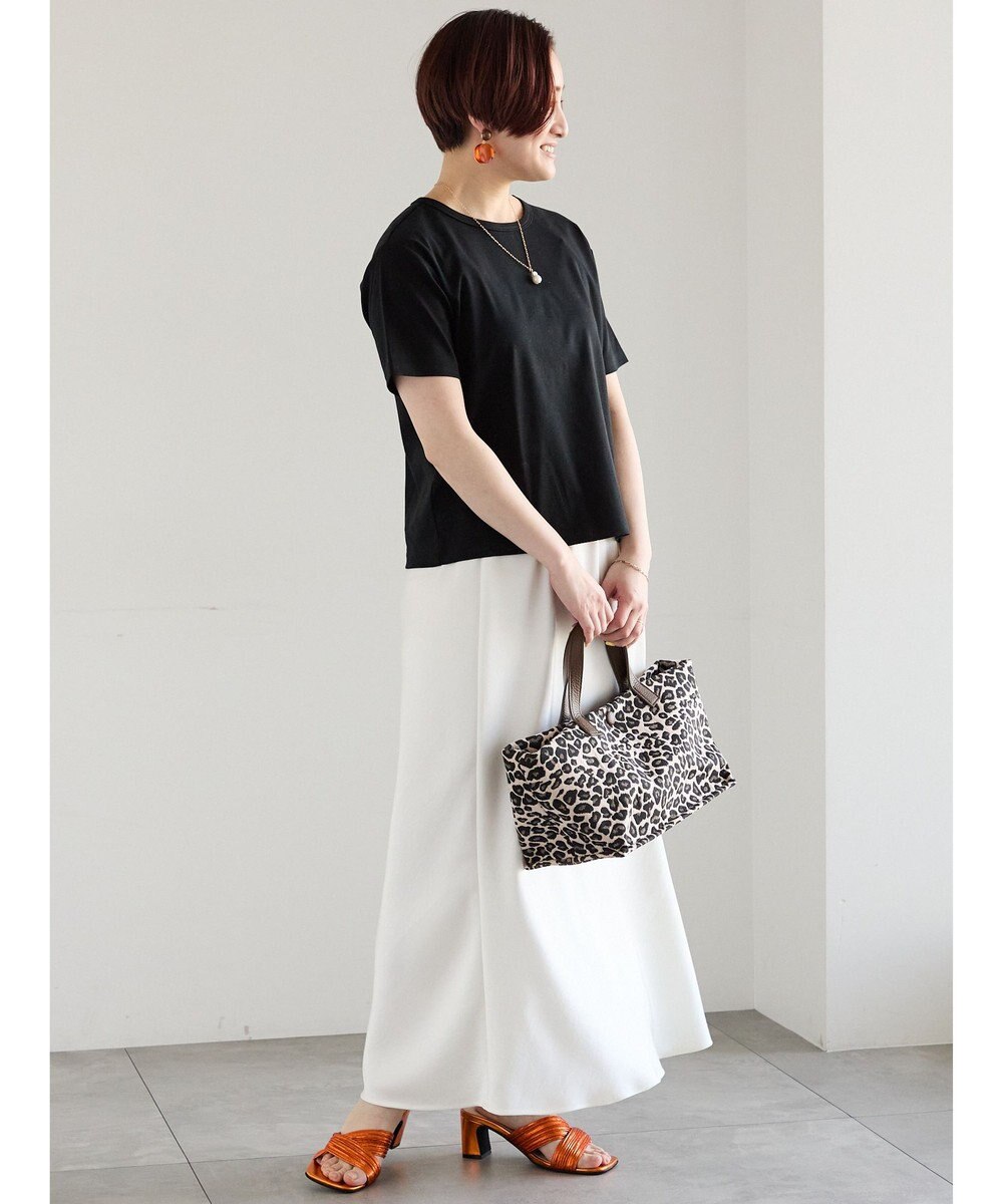 Te chichi ミニマルネックTシャツ 