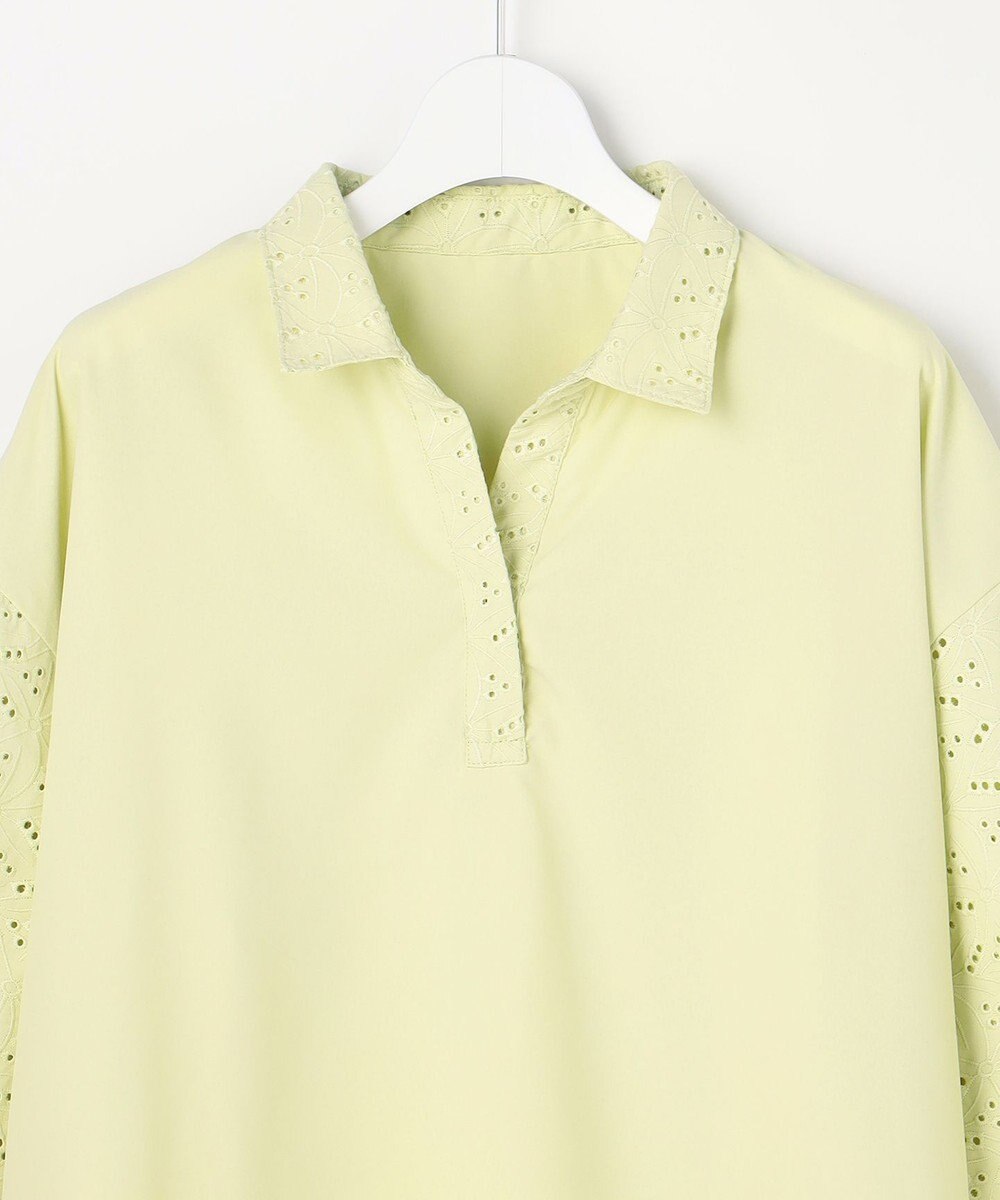 ANY SIS レースパフスリーブ シャツ 