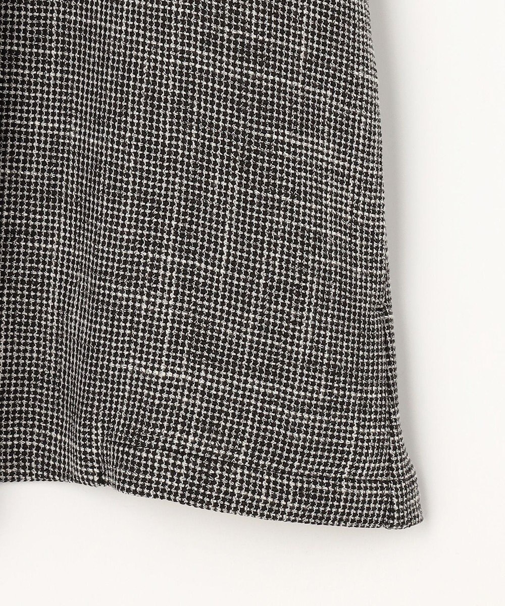 組曲 S 【先行予約】【WEB限定】メランジレノクロス バックペプラムジャケット 